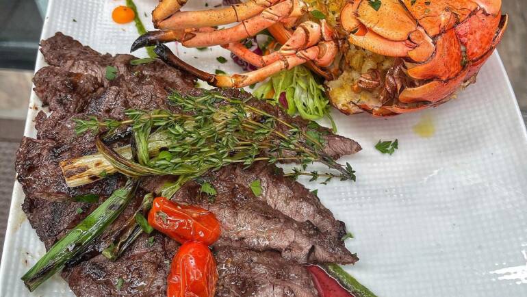 Surf and Turf, Lobster and Steak